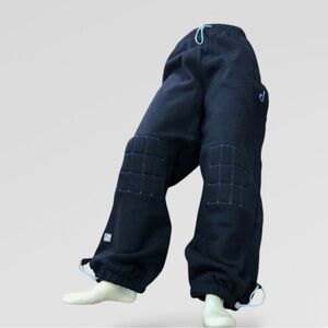 Men's Davoucci Navy | Sky Blue Heavy Fleece Sweatpants NWT